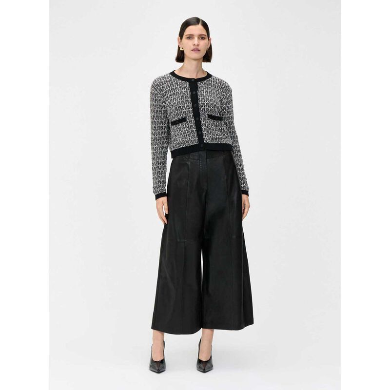 Veronika Maine Tweedy Knit Cardigan image number 2